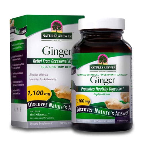 Natures Answer Ginger 1100mg-90 Capsules