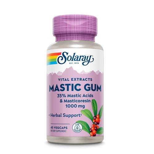 Solaray Mastic Gum 500mg-45 Capsules