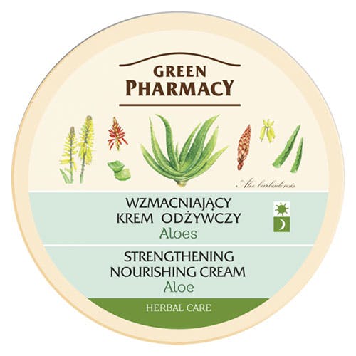 Green Pharmacy Strengthening Nourishing Cream with Aloe 150ml
