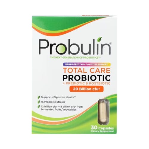 Probulin Total Care Probiotic + Prebiotic and Postbiotic Capsules 30's