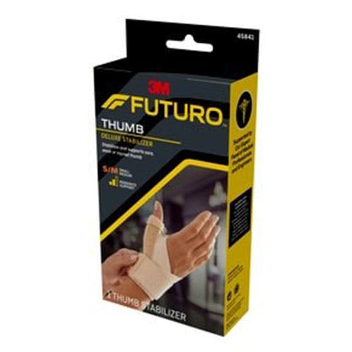 3M Futuro Thumb Deluxe Stabilizer (45841) - Small/Medium Size - 1 Thumb Stabilizer (Beige Color)