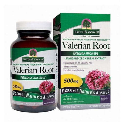 Natures Answer Valerian Root 500mg-90 Capsules