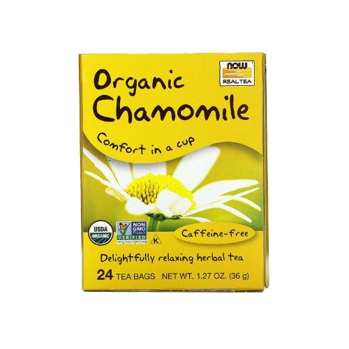 Now Organic Chamomile Tea Bag 24s