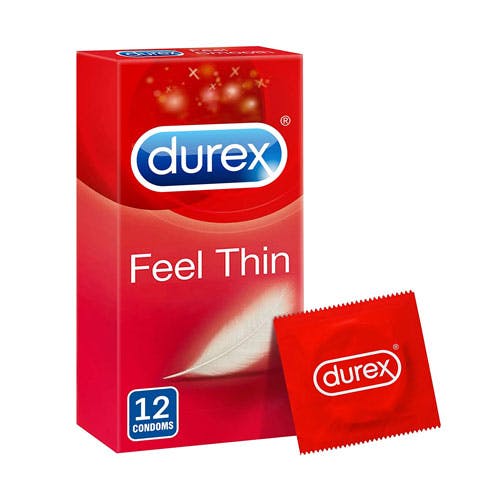 Durex Feel Thin Condoms - Pack of 12