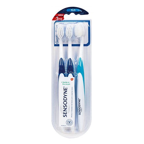 Sensodyne Gentle Care Toothbrush Soft - Pack Of 3