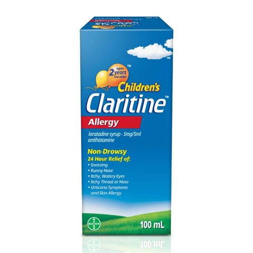 Claritine Childrens 5mg/5ml Syrup 100ml