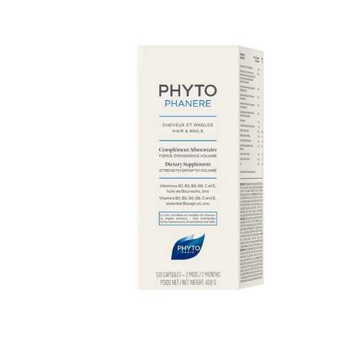 Phyto Phytophanere Dietary Supplement Strength Growth Volume Hair & Nails 120 Capsules