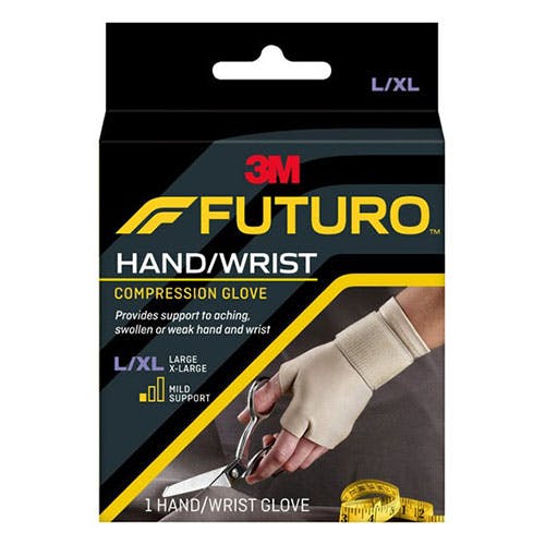 3M Futuro Hand/Wrist Compression Glove (09187) - Large/XL Size - 1 Hand/Wrist Glove