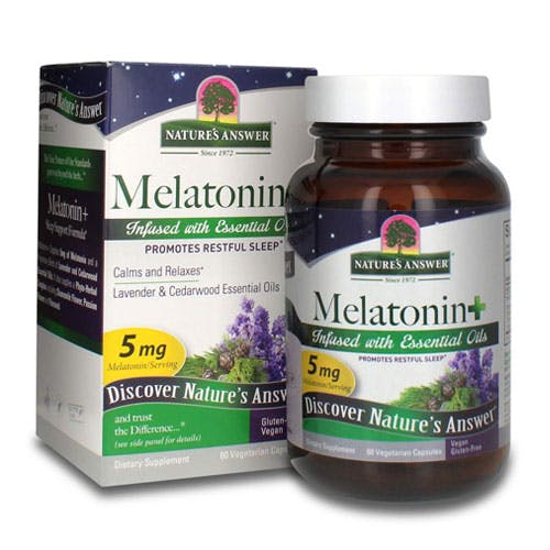 Natures Answer Melatonin+ 5mg-60 Capsules