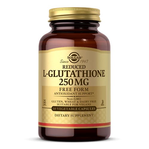 Solgar L-Glutathione 250mg -60 Capsules