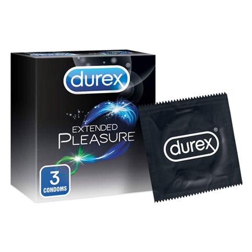 Durex Extended Pleasure Condoms - Pack of 3