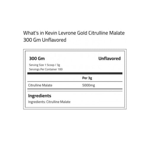 Kevin Levrone Gold Citrulline Malate 300gm
