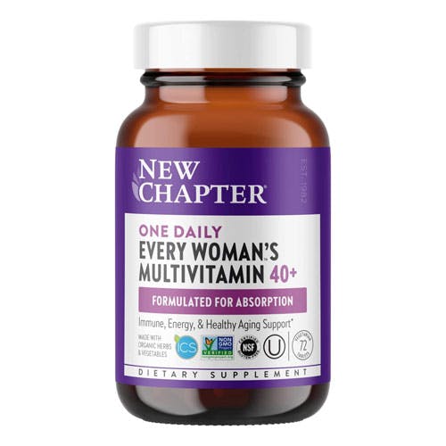 New Chapter Every Woman's One Daily 40+ Multivitamin - 72 Tablets