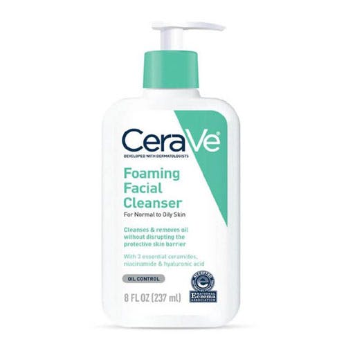 CeraVe Foaming Facial Cleanser 237ml - For Normal to Oily Skin