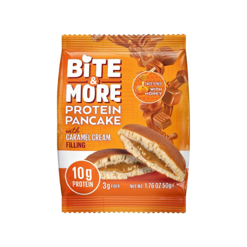Bite & More Protein Pancake Caramel Cream 50gm