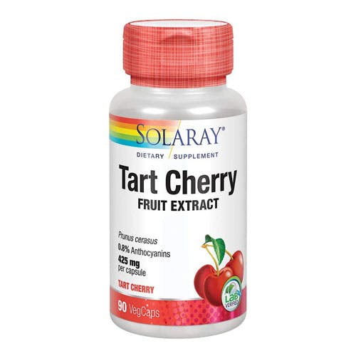 Solaray Tart Cherry Fruit Extract 425mg-90 Capsules