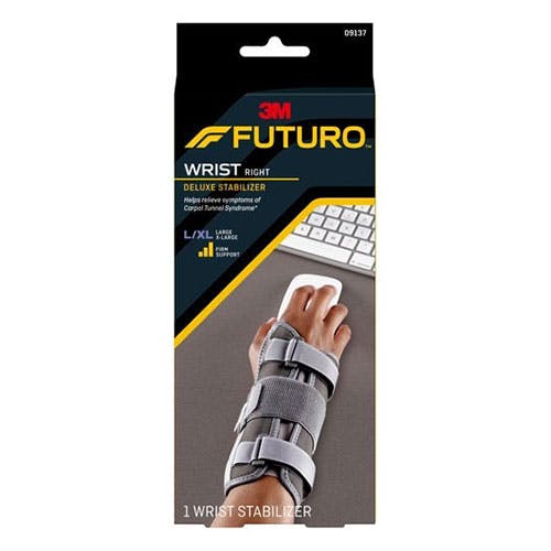 3M Futuro Wrist Deluxe Stabilizer (09137) - Right Hand - Large/XL Size - 1 Wrist Stabilizer