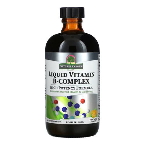Natures Answer Liquid Vitamin B-Complex 240ml-Tangerine Flavor