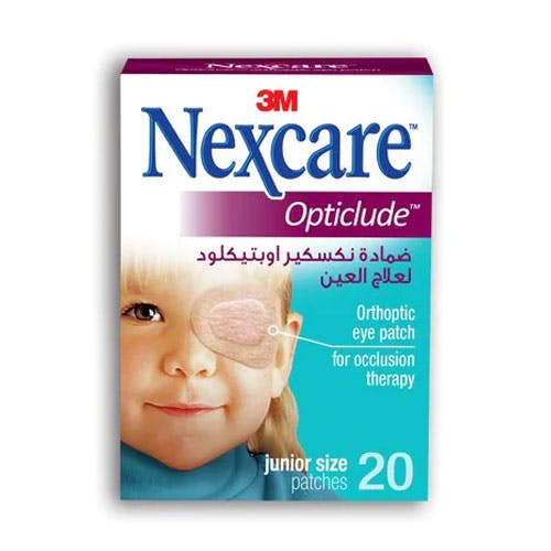 3M Nexcare Opticlude Orthoptic Eye Patch - Junior Size - 20 Patches