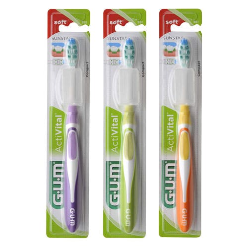 GUM ActiVital Toothbrush (581) Soft - Assorted Color
