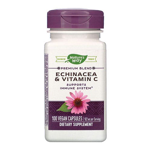 Natures Way Echinacea & Vitamin C -100 Capsules