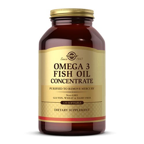 Solgar Omega 3 Fish Oil Concentrate -120 Softgels